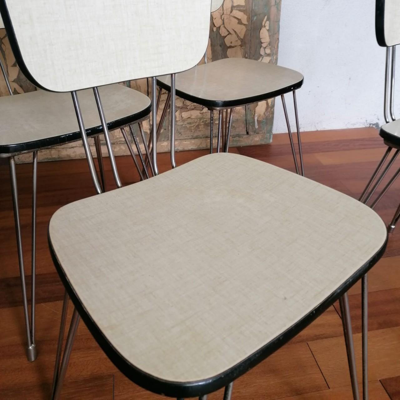 SEDIE IN FORMICA ANNI '60/'70