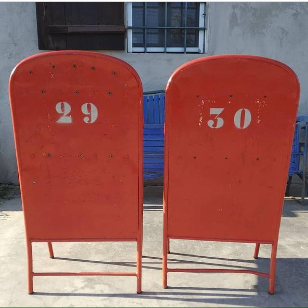 SEDIE VINTAGE ANNI '50 IN FERRO
