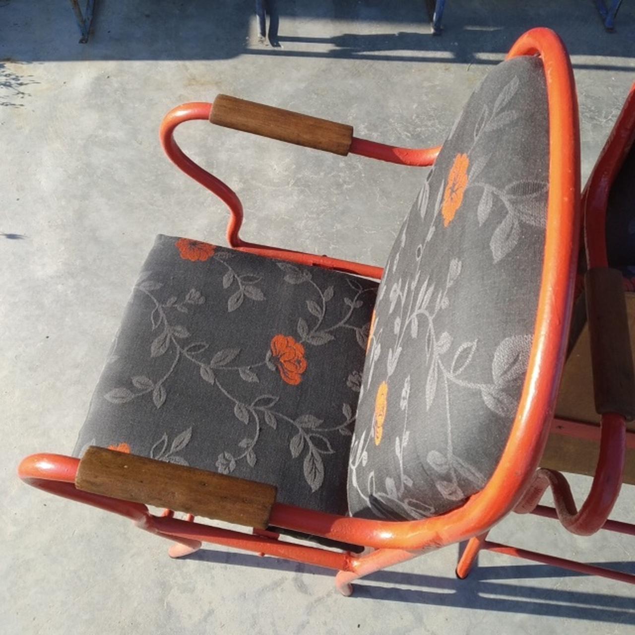 SEDIE VINTAGE ANNI '50 IN FERRO