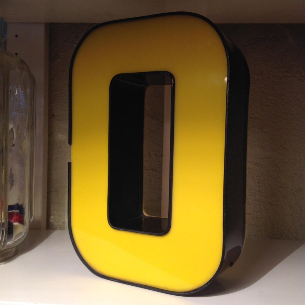 LETTERE PUBBLICITARIE VINTAGE OVERSIZE