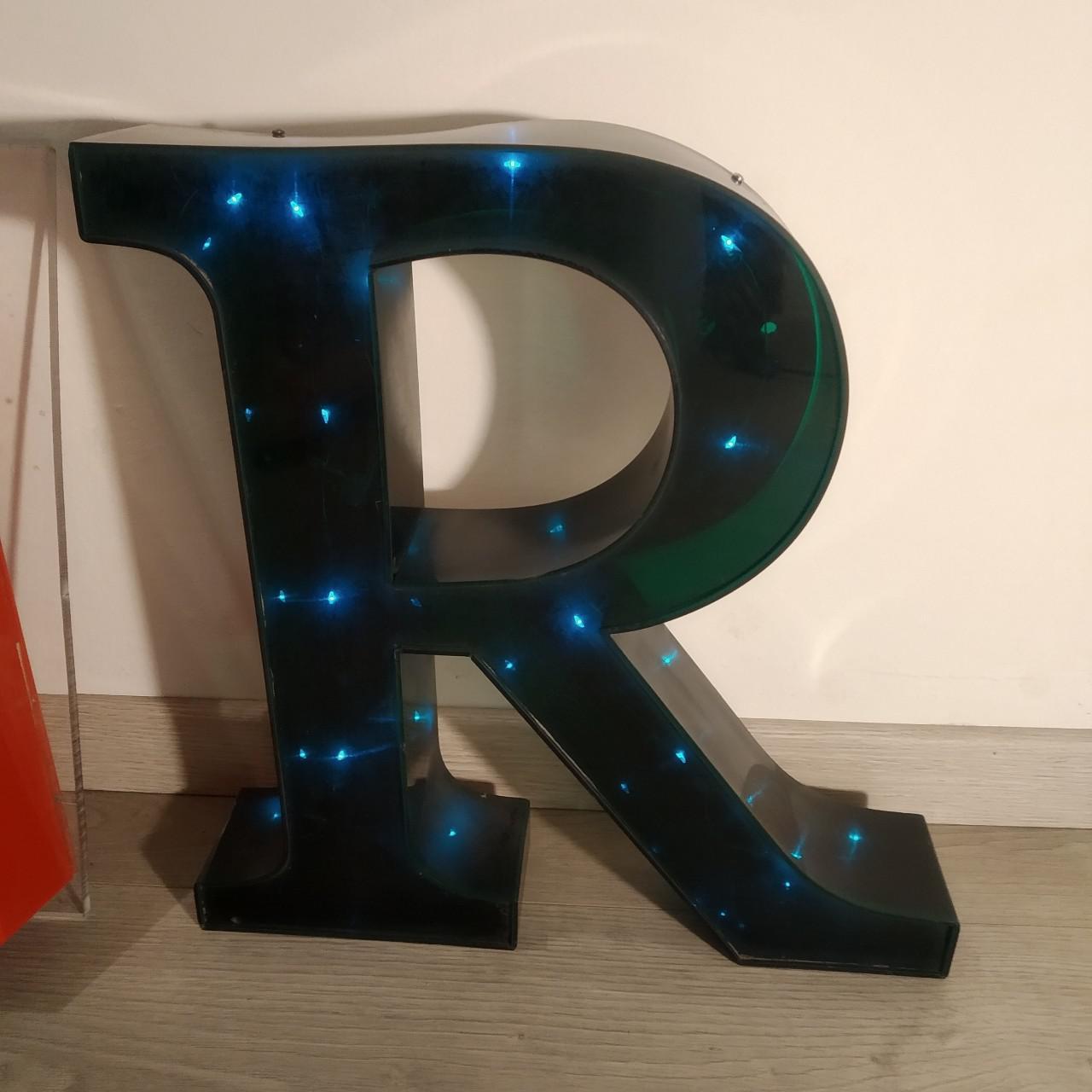 LETTERE PUBBLICITARIE VINTAGE OVERSIZE