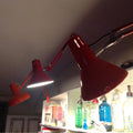 SET LAMPADE INDUSTRIAL VINTAGE ARANCIONI