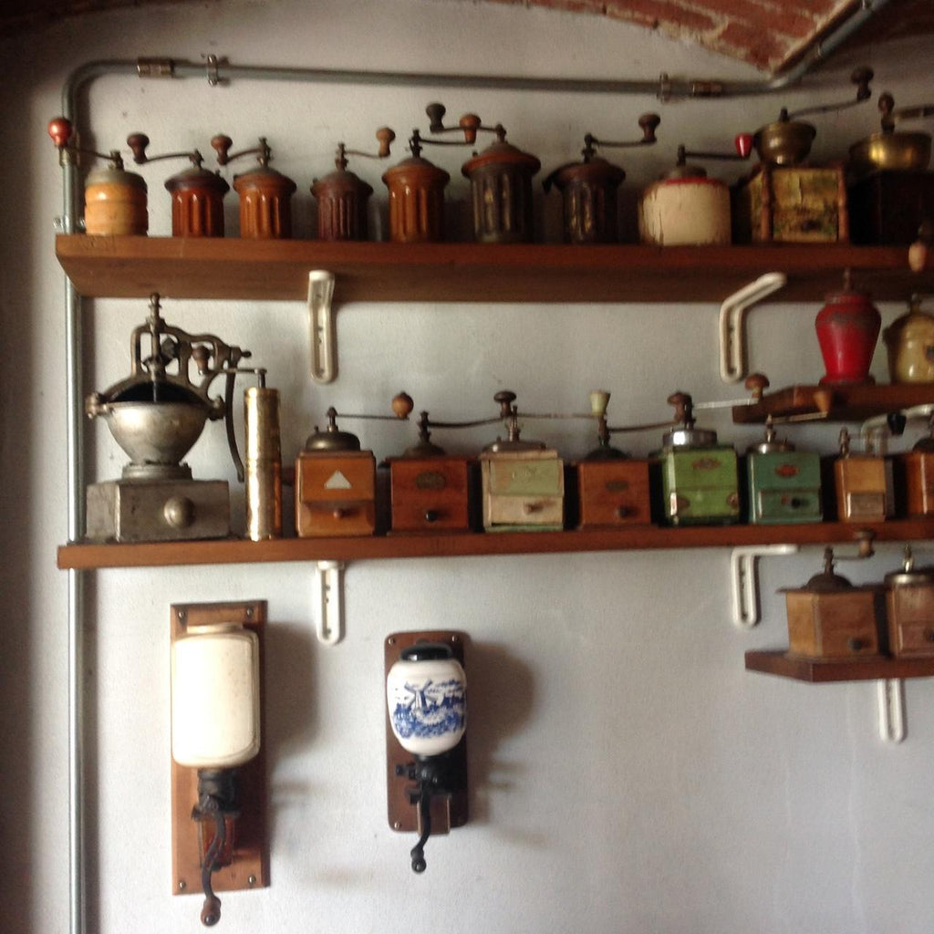 MACINA CAFFE' VINTAGE IN LEGNO