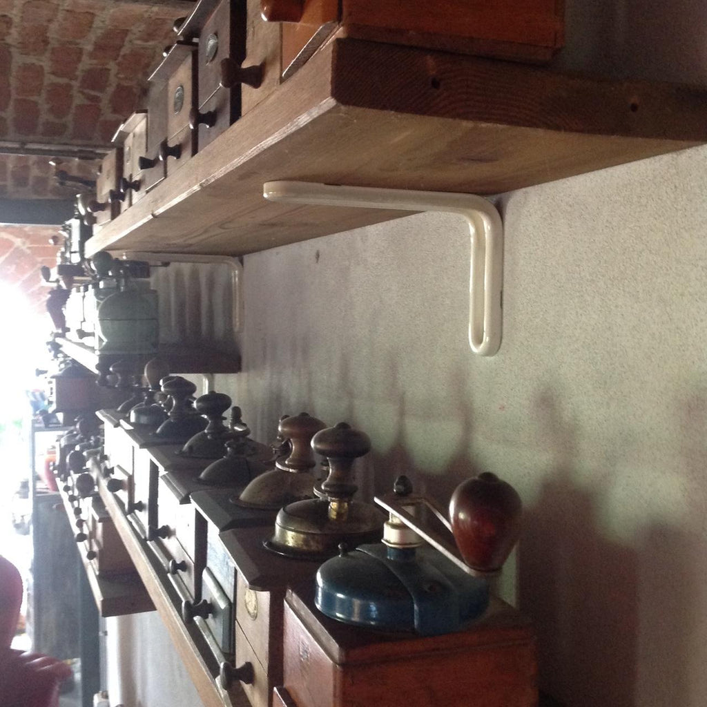 MACINA CAFFE' VINTAGE IN LEGNO