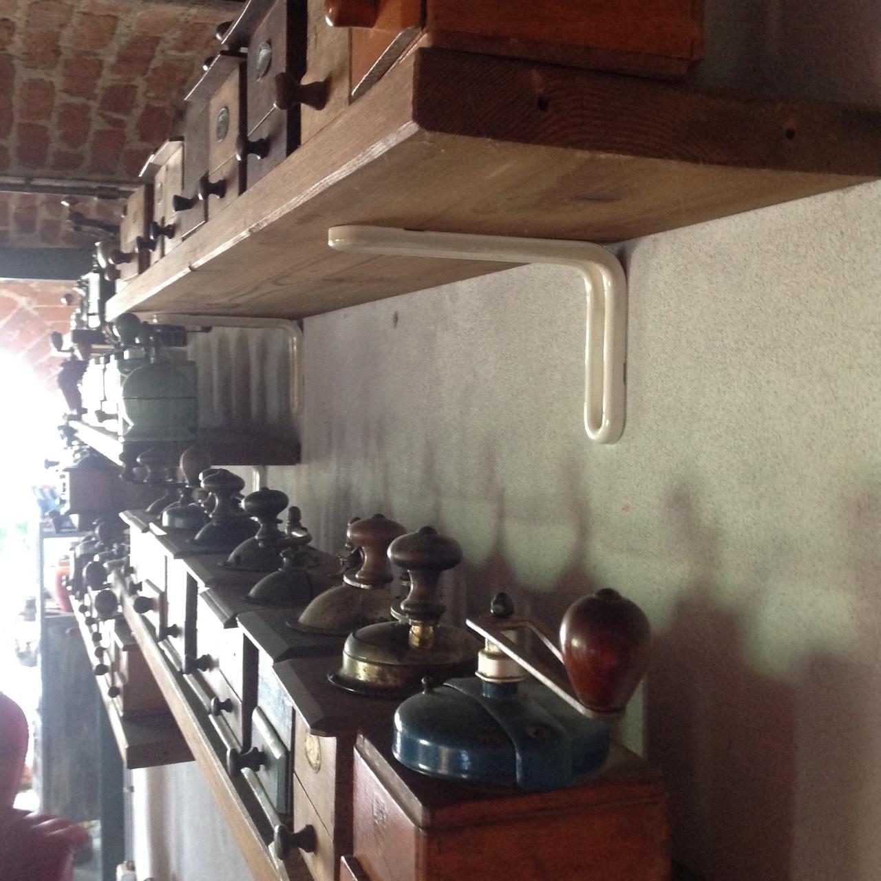 MACINA CAFFE' VINTAGE IN LEGNO